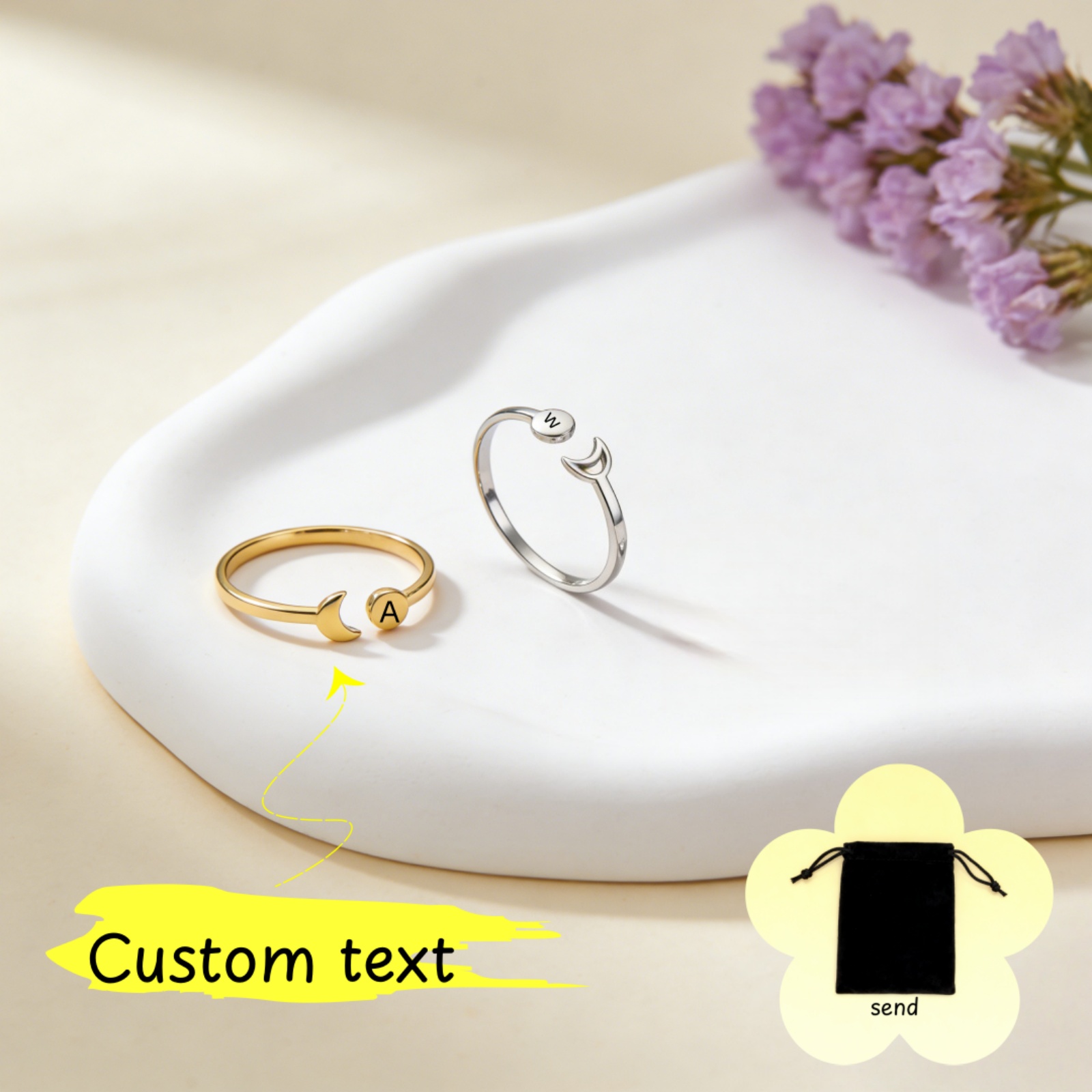 Customized Name A-Z Initial Re - Wedding Z recension och pris