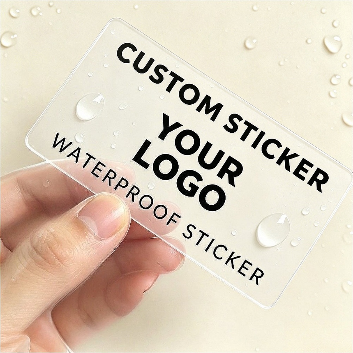 1 Custom Rectangular Text Stic - Wedding Packaging recension och pris