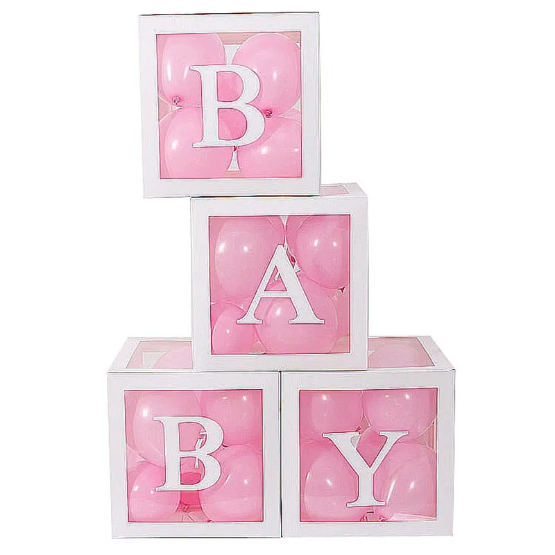 Letter Balloon Box First 1st B - Confetti Balloon Set recension och pris