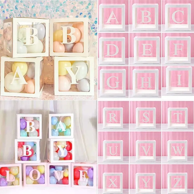 Letter Balloon Box First 1st B - Confetti Balloon Set recension och pris