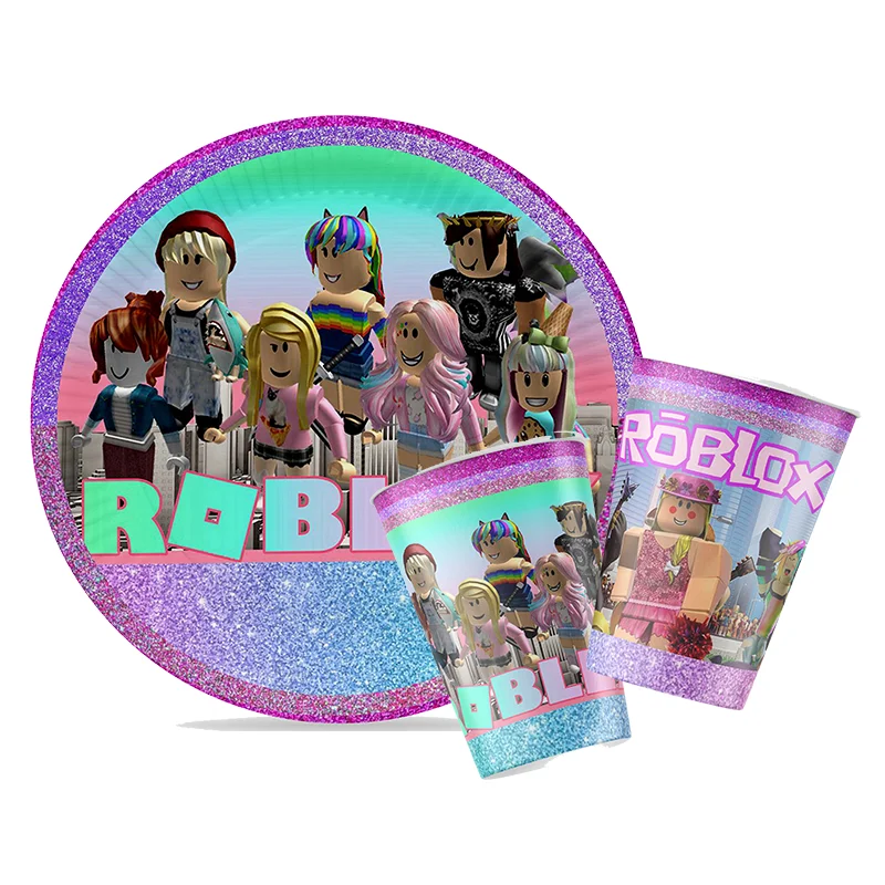 Roblox Girl Decorations for Pu - Confetti Balloon Set recension och pris