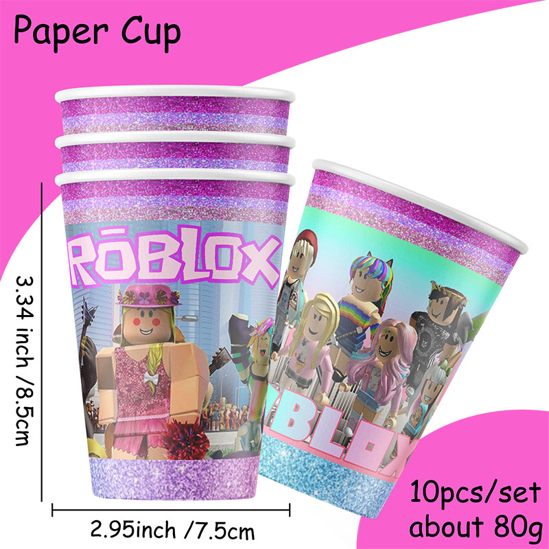Roblox Girl Decorations for Pu - Confetti Balloon Set recension och pris