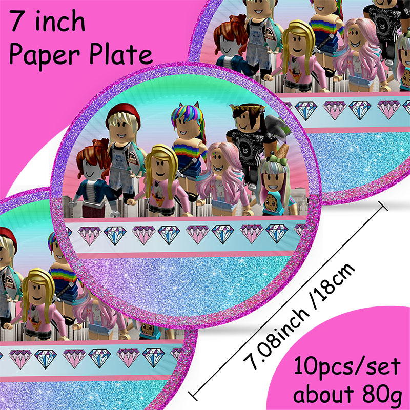 Roblox Girl Decorations for Pu - Confetti Balloon Set recension och pris