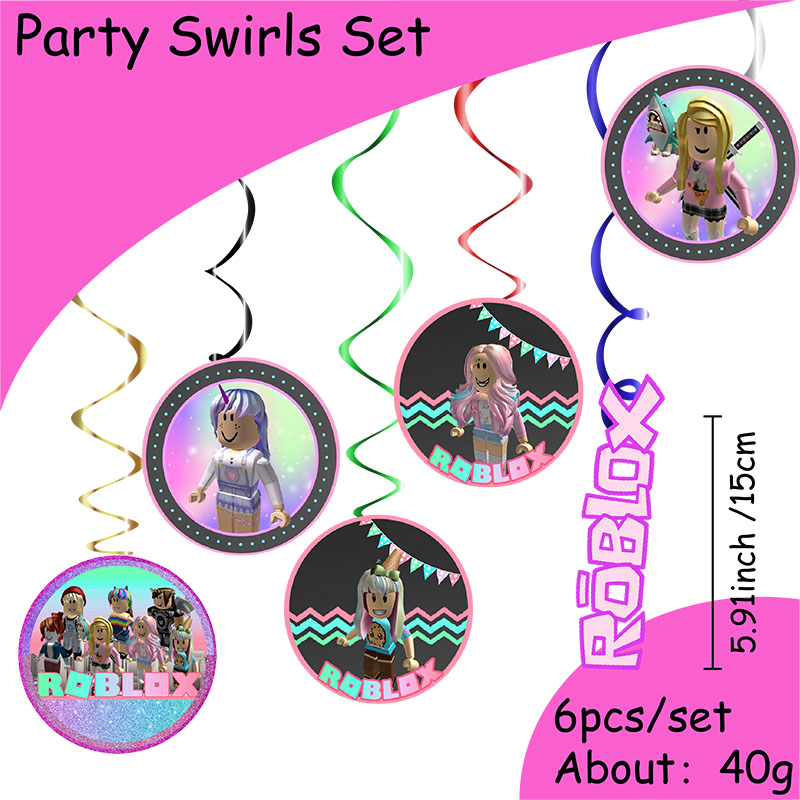 Roblox Girl Decorations for Pu - Confetti Balloon Set recension och pris