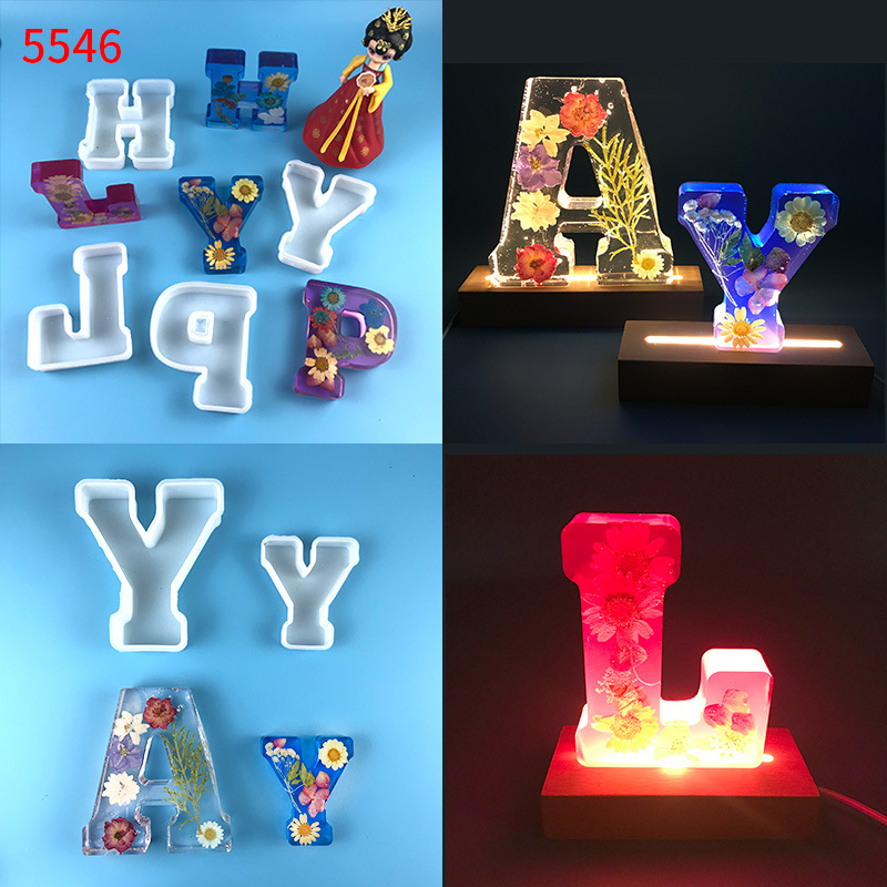 1pc A-Z Letter Silicone Molds  - Wedding Z recension och pris