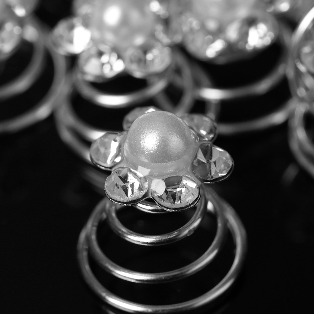 12Pcs Bridal Crystal Pearl Flo - Wedding Supply Store recension och pris