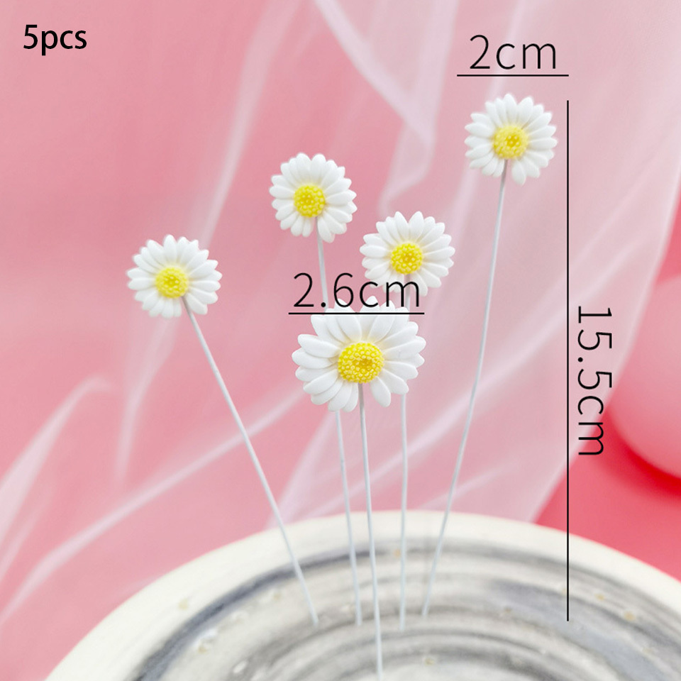 1set Resin Daisy Cake Topper M - Confetti Balloon Set recension och pris