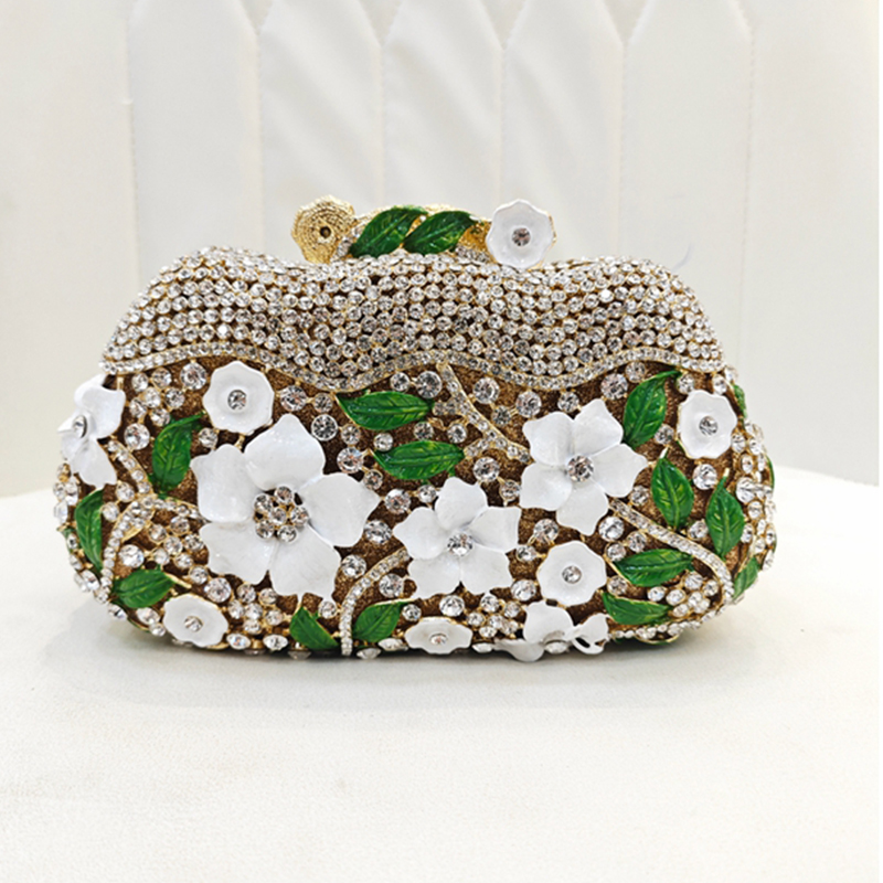 Gold Metal Flower Diamond Even - Wedding Vendor recension och pris