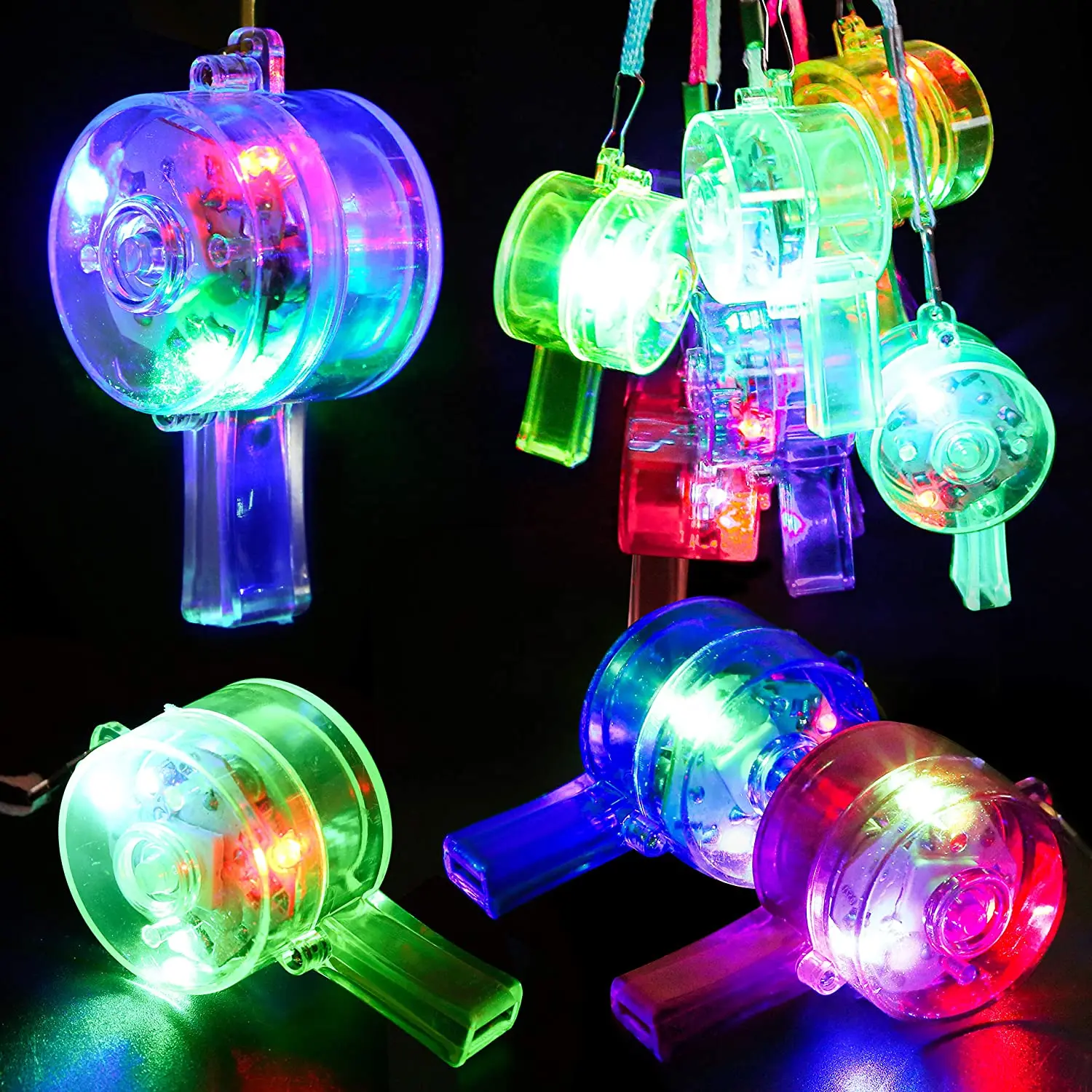 LED Light Up Whistle Glow Whis - Wedding Supply In Bulk recension och pris