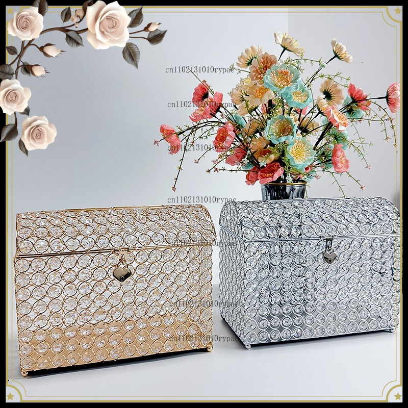 Crystal jewelry box, money jar - Wedding Supply.Box recension och pris
