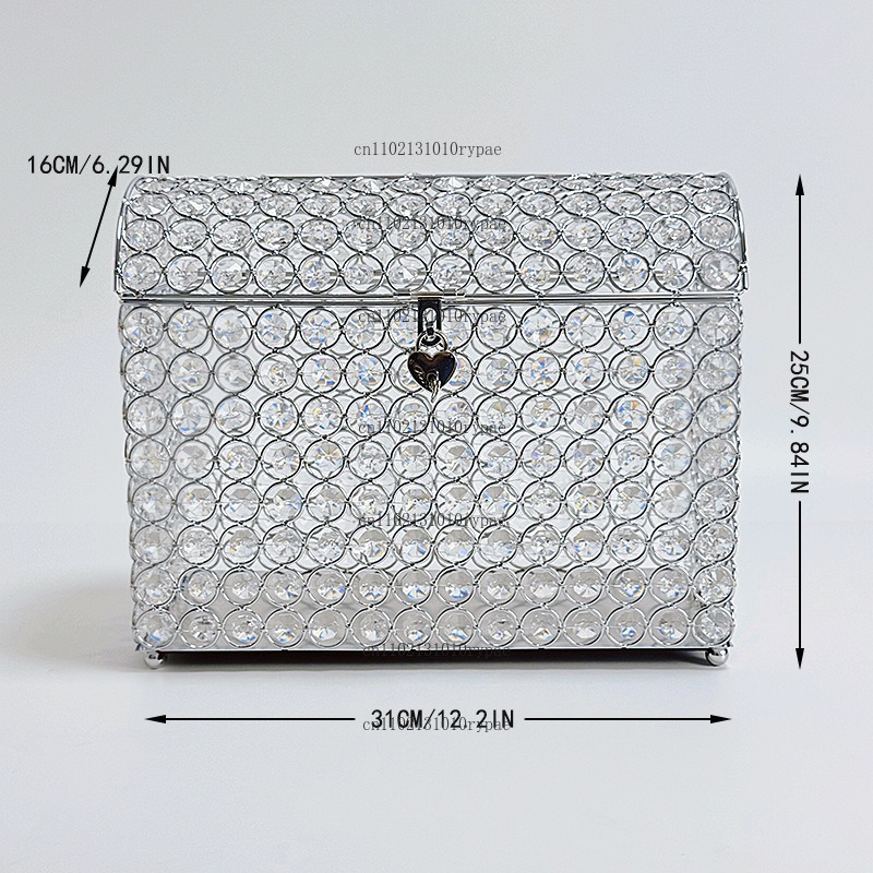 Crystal jewelry box, money jar - Wedding Supply.Box recension och pris