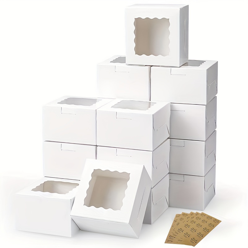 10Pcs Kraft Paper Cake Candy B - Wedding Supply.Box recension och pris
