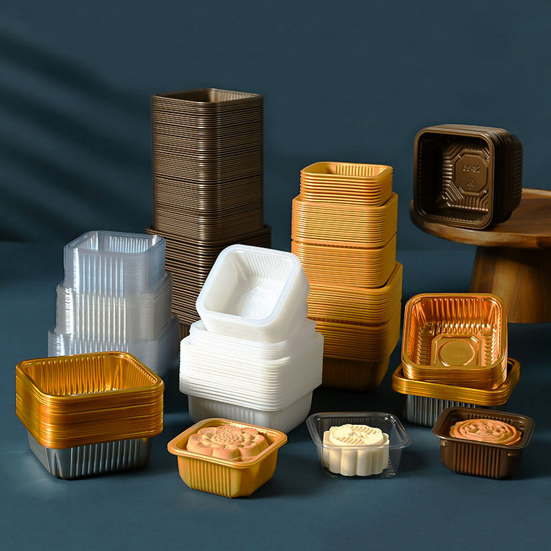 100pcs Mooncake Plastic Tray P - Wedding Supply.Box recension och pris