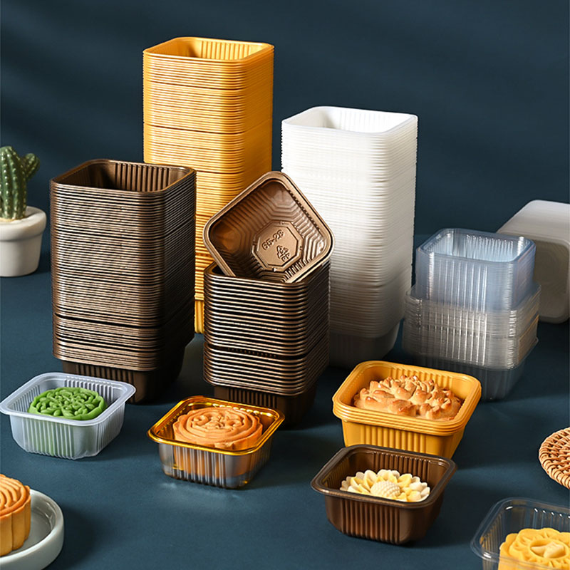 100pcs Mooncake Plastic Tray P - Wedding Supply.Box recension och pris