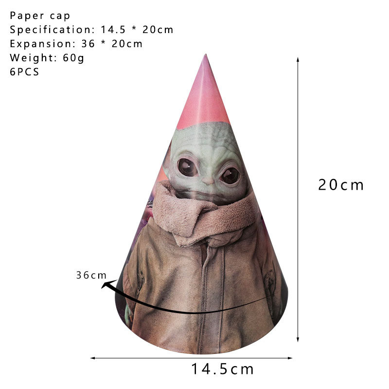 Cartoon Yoda Baby Theme Birthd - Confetti Balloon Set recension och pris