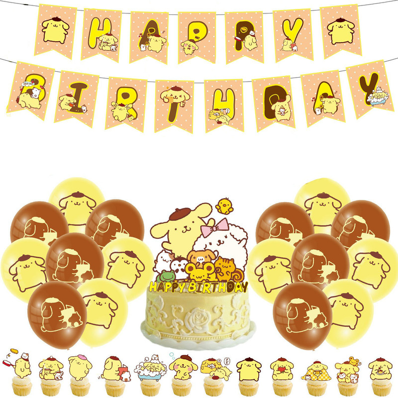 Hello Kitty and Pompompurin-th - Confetti Balloon Set recension och pris