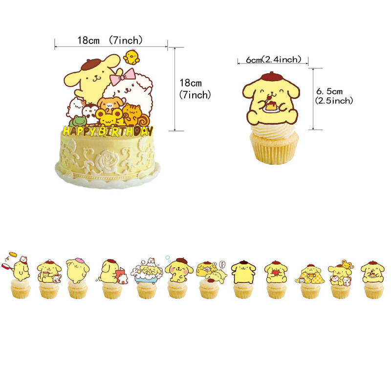 Hello Kitty and Pompompurin-th - Confetti Balloon Set recension och pris