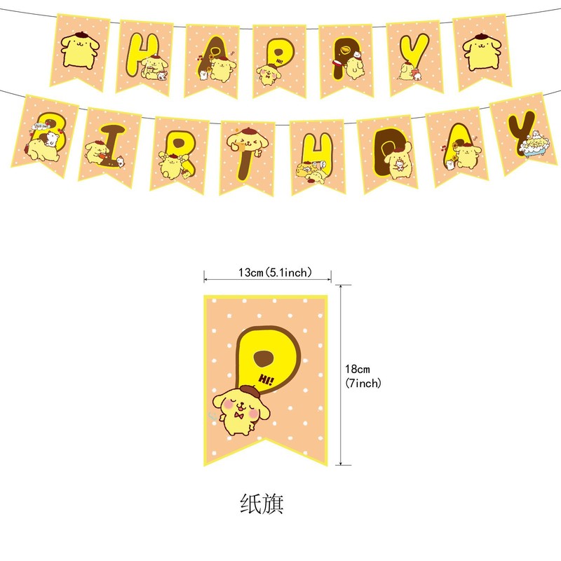 Hello Kitty and Pompompurin-th - Confetti Balloon Set recension och pris