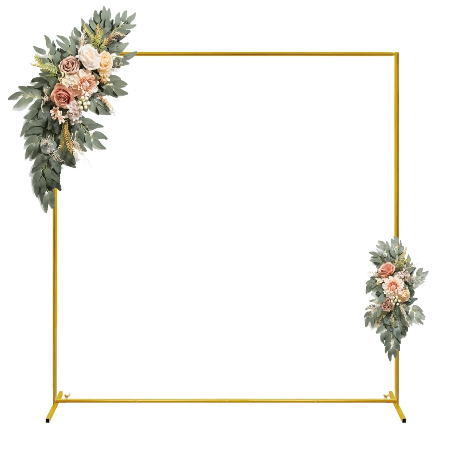 Gold Wedding Arches Square Bac - Confetti Balloon Set recension och pris