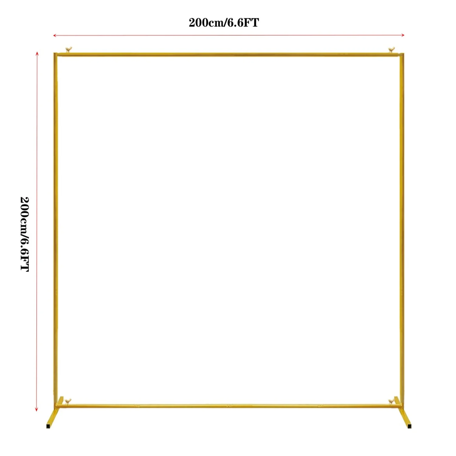 Gold Wedding Arches Square Bac - Confetti Balloon Set recension och pris